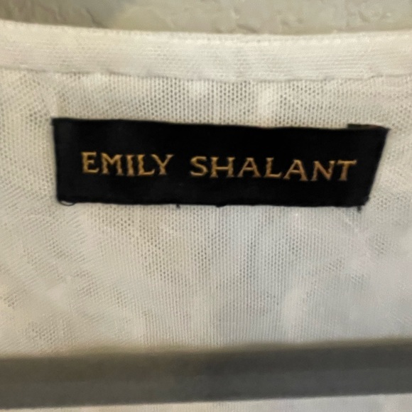 EMILY SHALANT FEATHER TOP- M - Picture 4 of 4